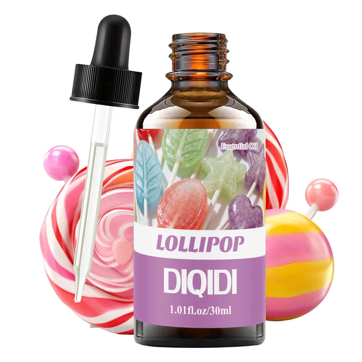 Home Fragrance Co - 30ml lollipop essential oil, Christmas candy