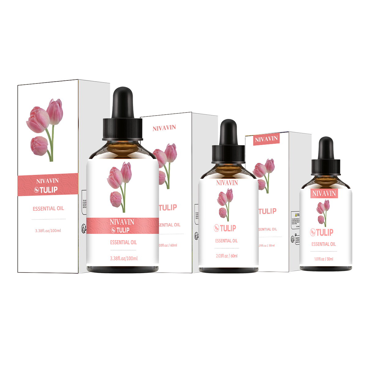 Home Fragrance Co - NIVAVIN 30ml/60ml/100ml Tulip Essential Oil, naturally