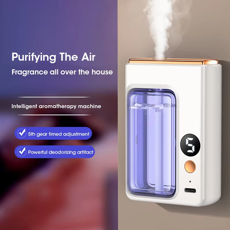 Home Fragrance Oil Diffuser - 40ML Automatic Home Fragrance Machine Essential
