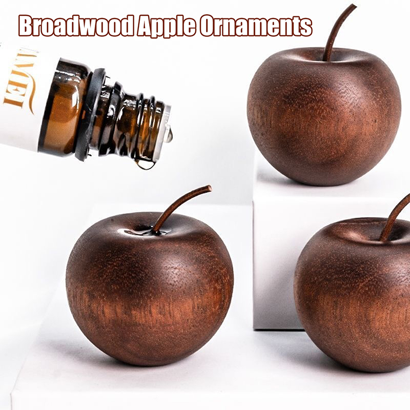 1PCS Of Wooden Apple Shaped Es - Home Fragrance Oil Diffuser review and price