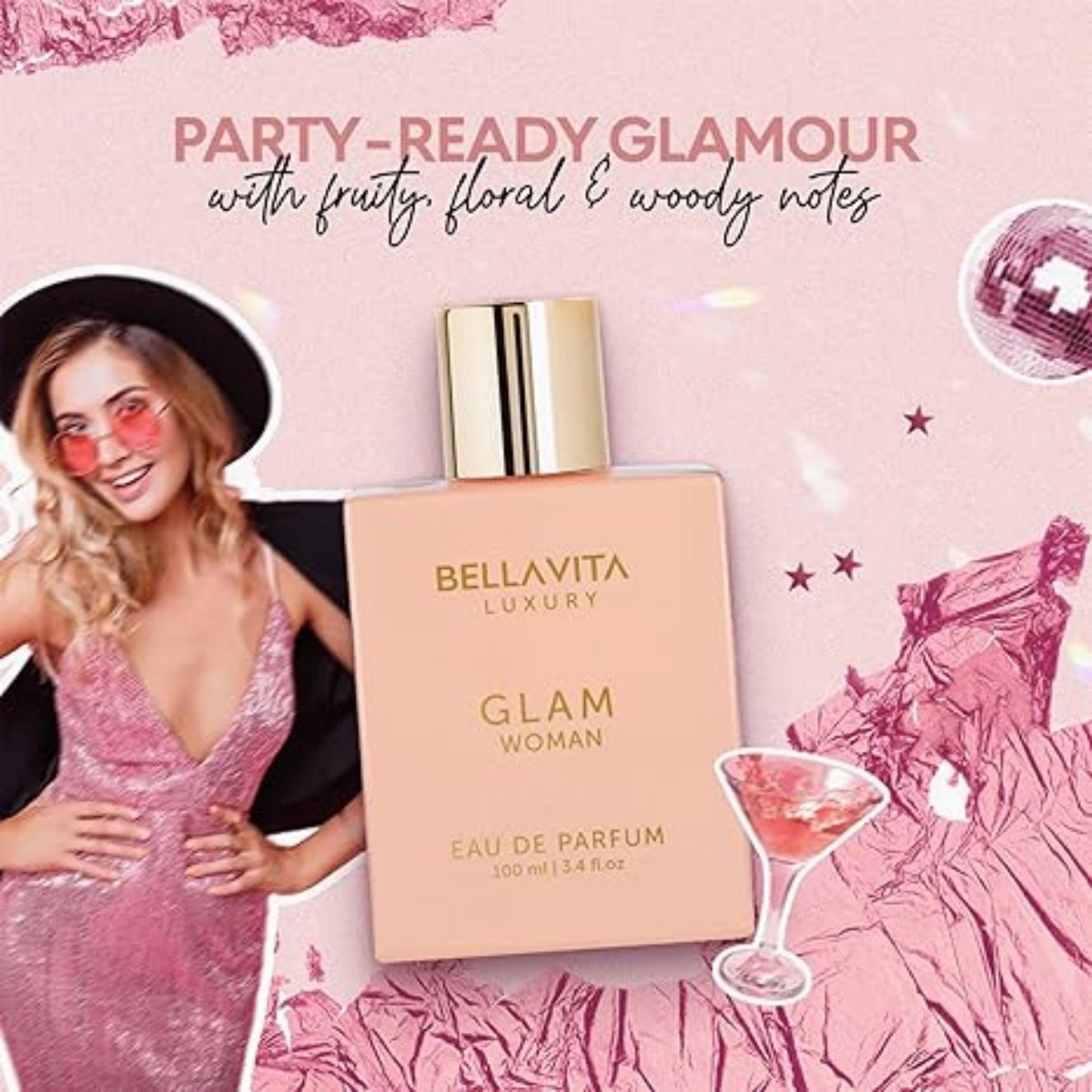 Bella Vita Luxury Glam Woman E - Home Fragrance Jasmine review and price