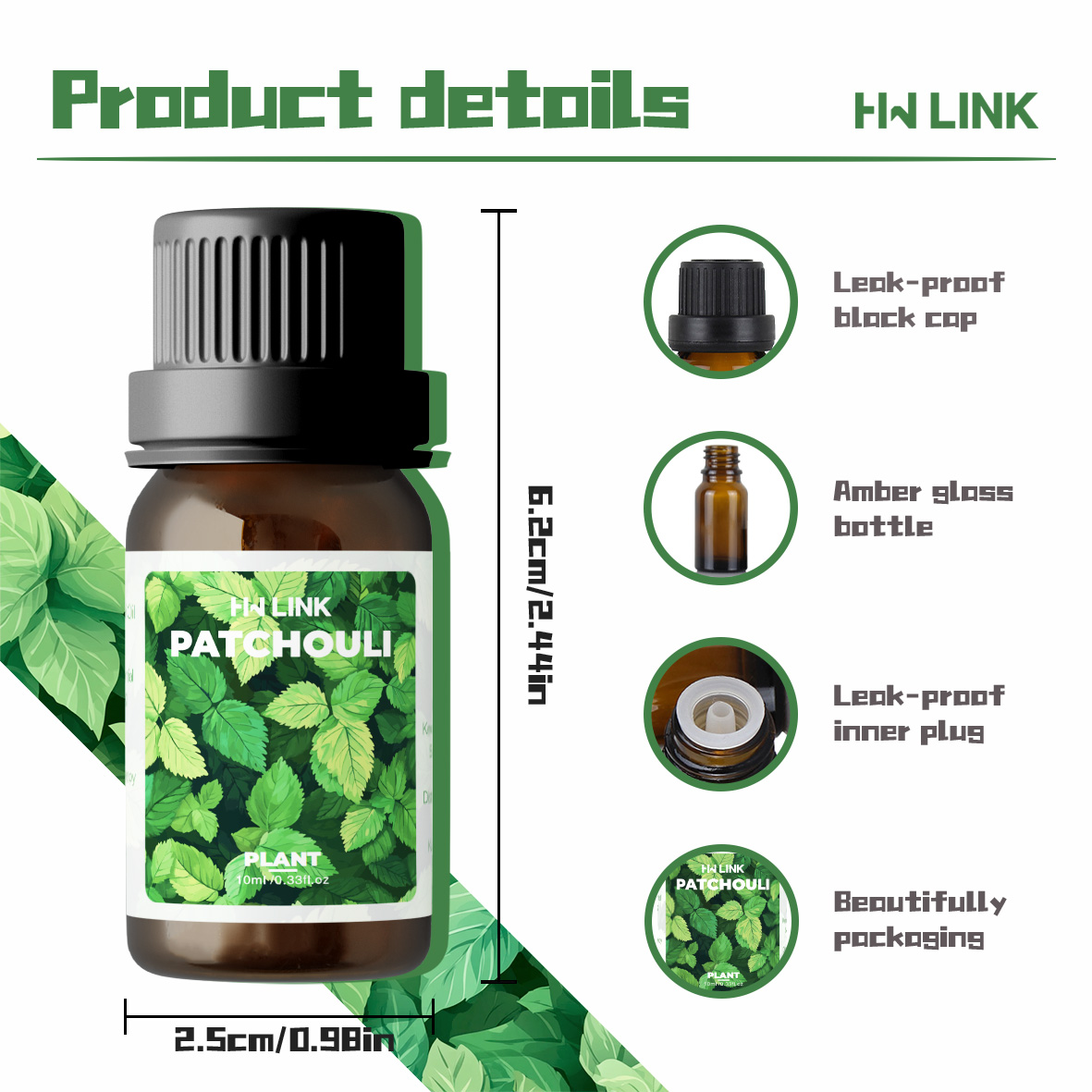 10ml Patchouli Essential Oils  - Home Fragrance Oil Diffuser review and price
