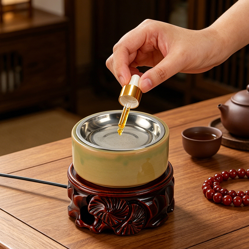 Ceramic Electronic Incense Bur - Home Fragrance Oil Burner review and price