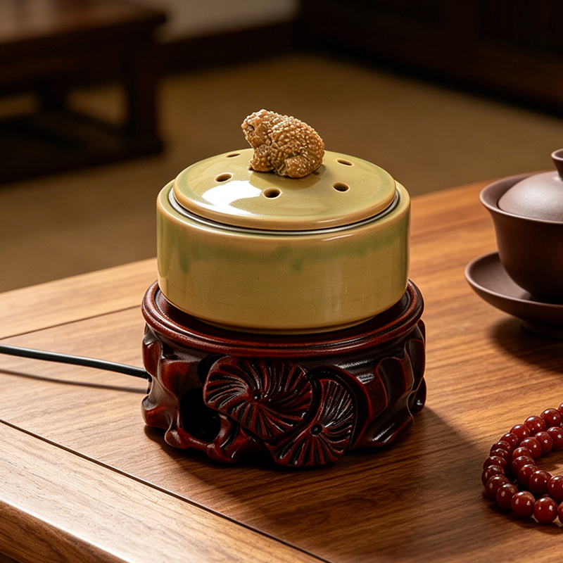Ceramic Electronic Incense Bur - Home Fragrance Oil Burner review and price