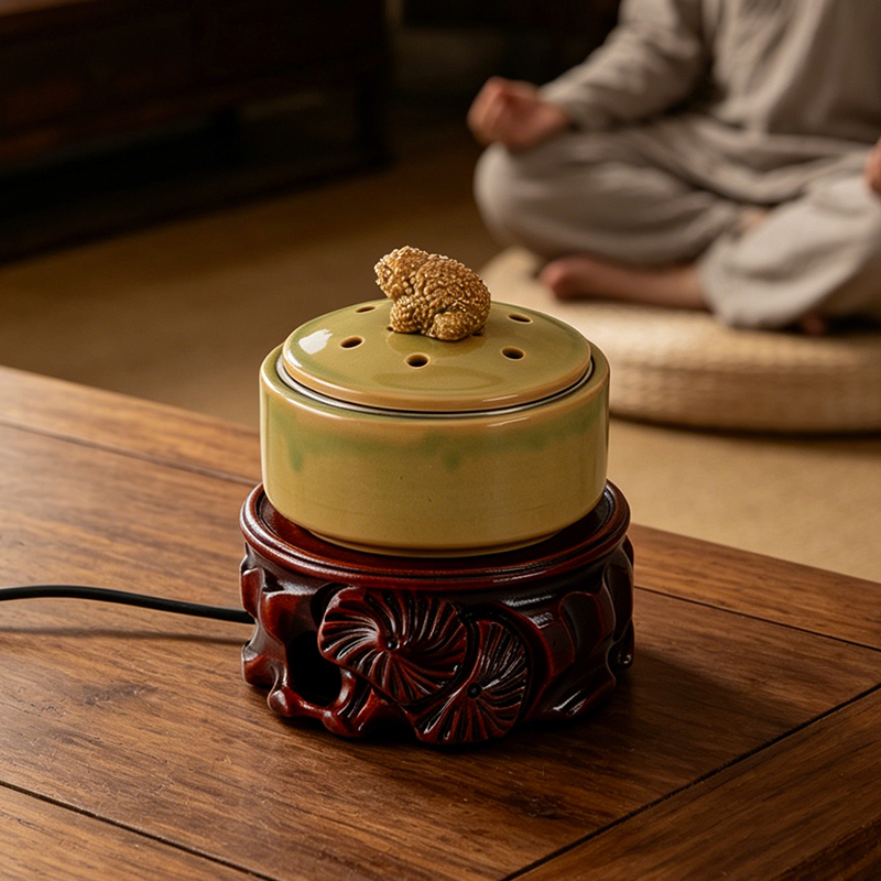 Ceramic Electronic Incense Bur - Home Fragrance Oil Burner review and price