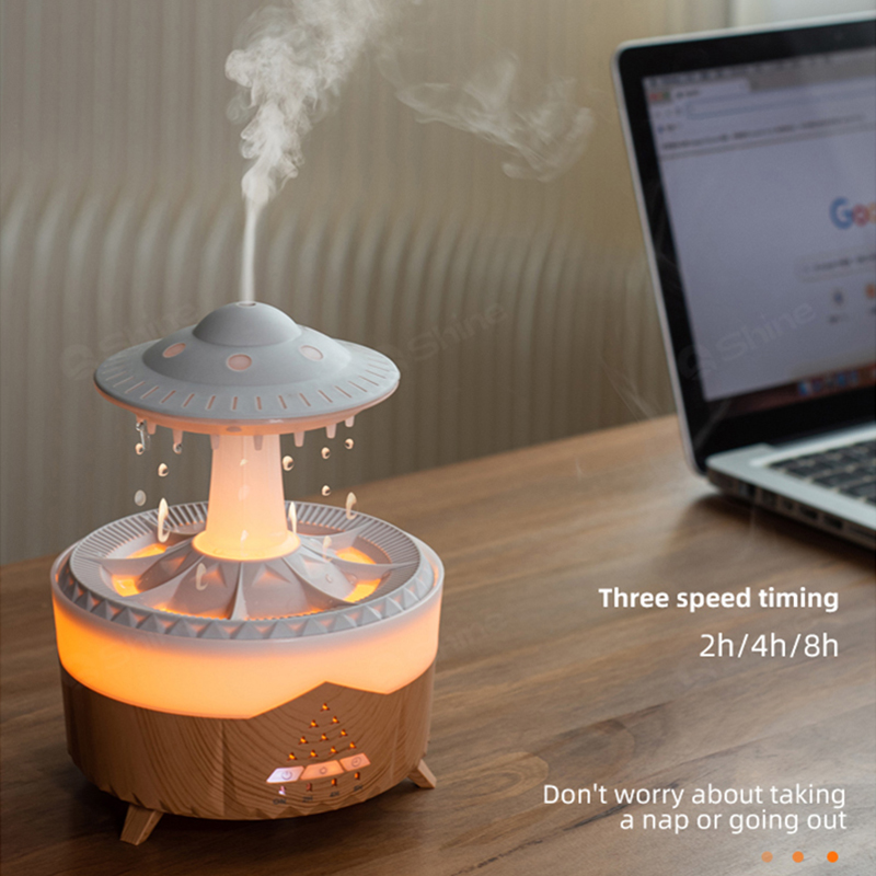2026 New Raindrop Aroma Humidi - Home Fragrance Oil Diffuser review and price