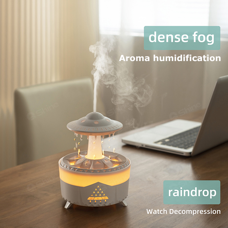 2026 New Raindrop Aroma Humidi - Home Fragrance Oil Diffuser review and price