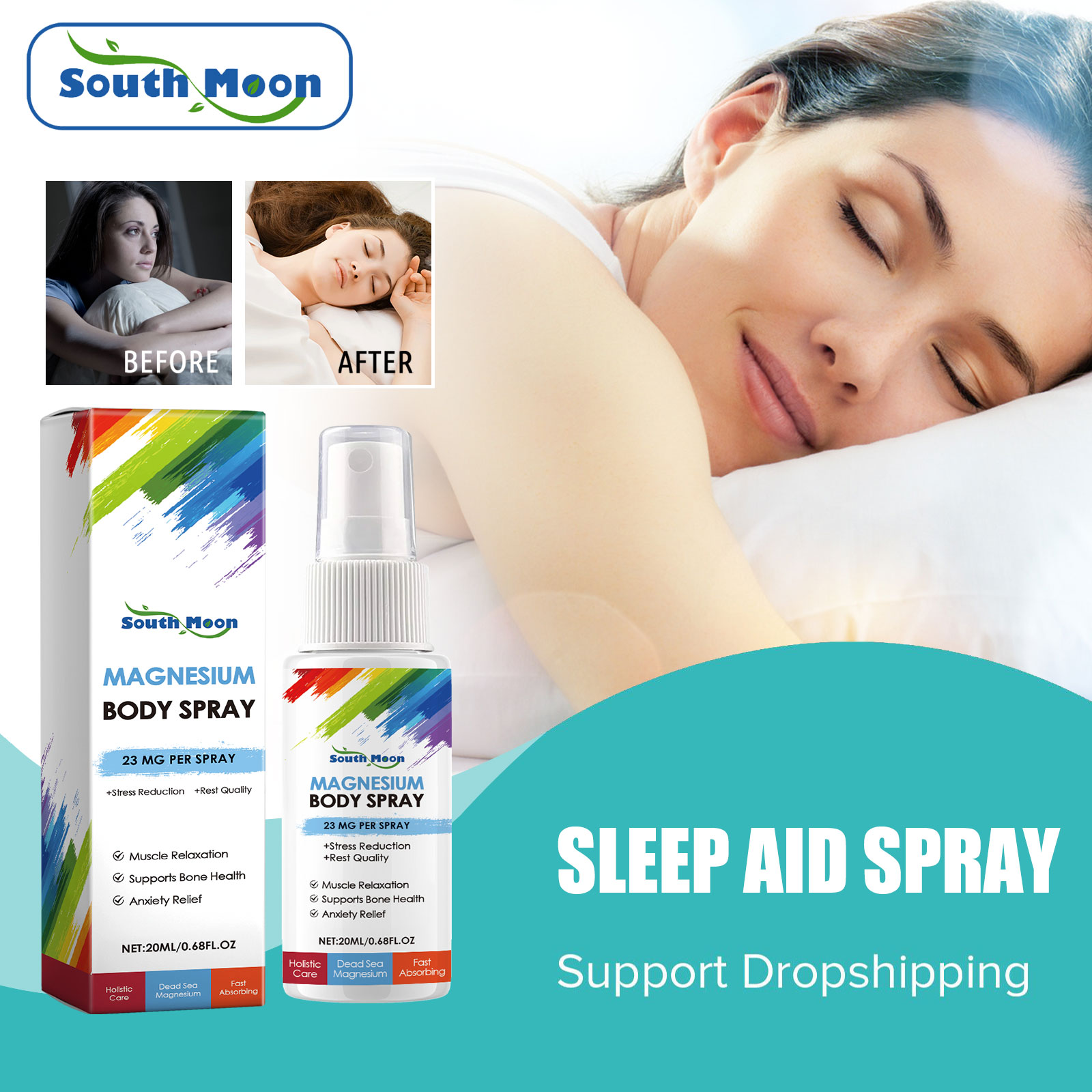South Moon Insomnia Treatment  - Lavender Pillow Spray review and price