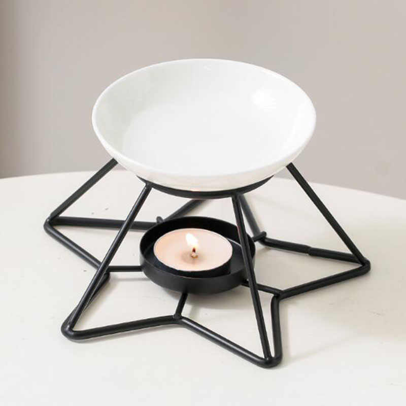 Metal Star Rack Ceramic Bowl A - Home Fragrance Oil Burner review and price