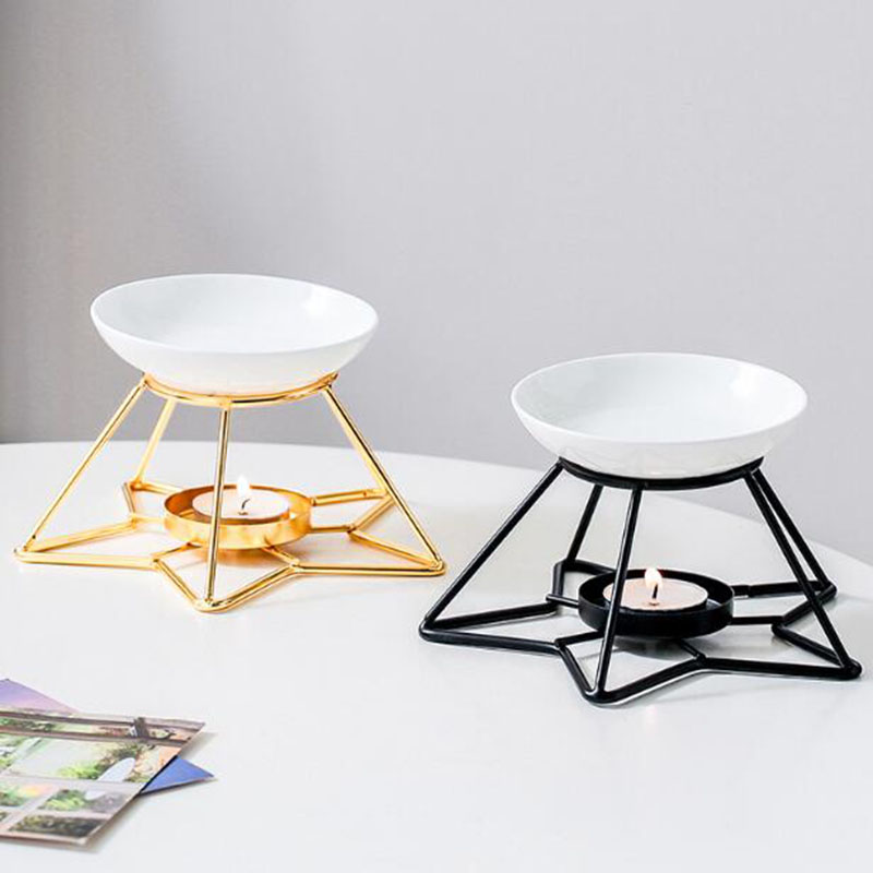 Metal Star Rack Ceramic Bowl A - Home Fragrance Oil Burner review and price