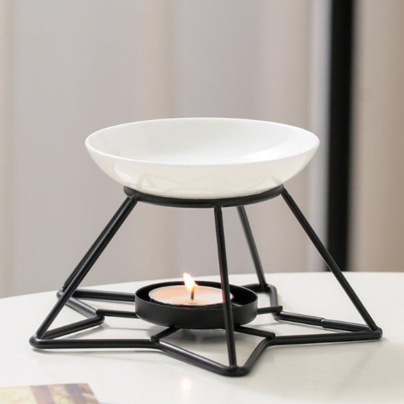 Metal Star Rack Ceramic Bowl A - Home Fragrance Oil Burner review and price