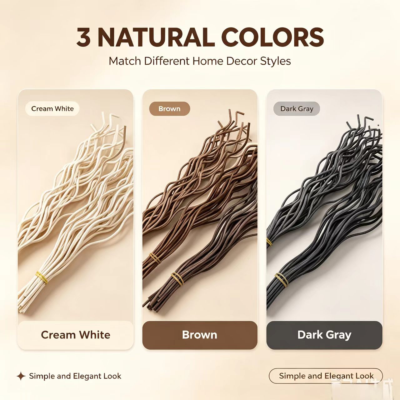 20Pcs Long Wavy Rattan Reed Di - Home Fragrance Brands review and price