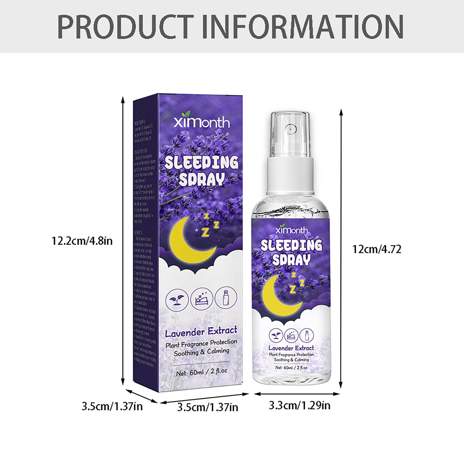 60ml Bedtime Calming Lavender  - Lavender Pillow Spray review and price
