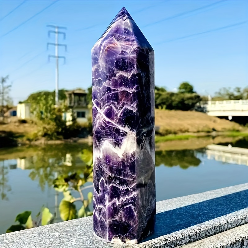 Natural amethyst  point tower, - Home Fragrance Brands review and price