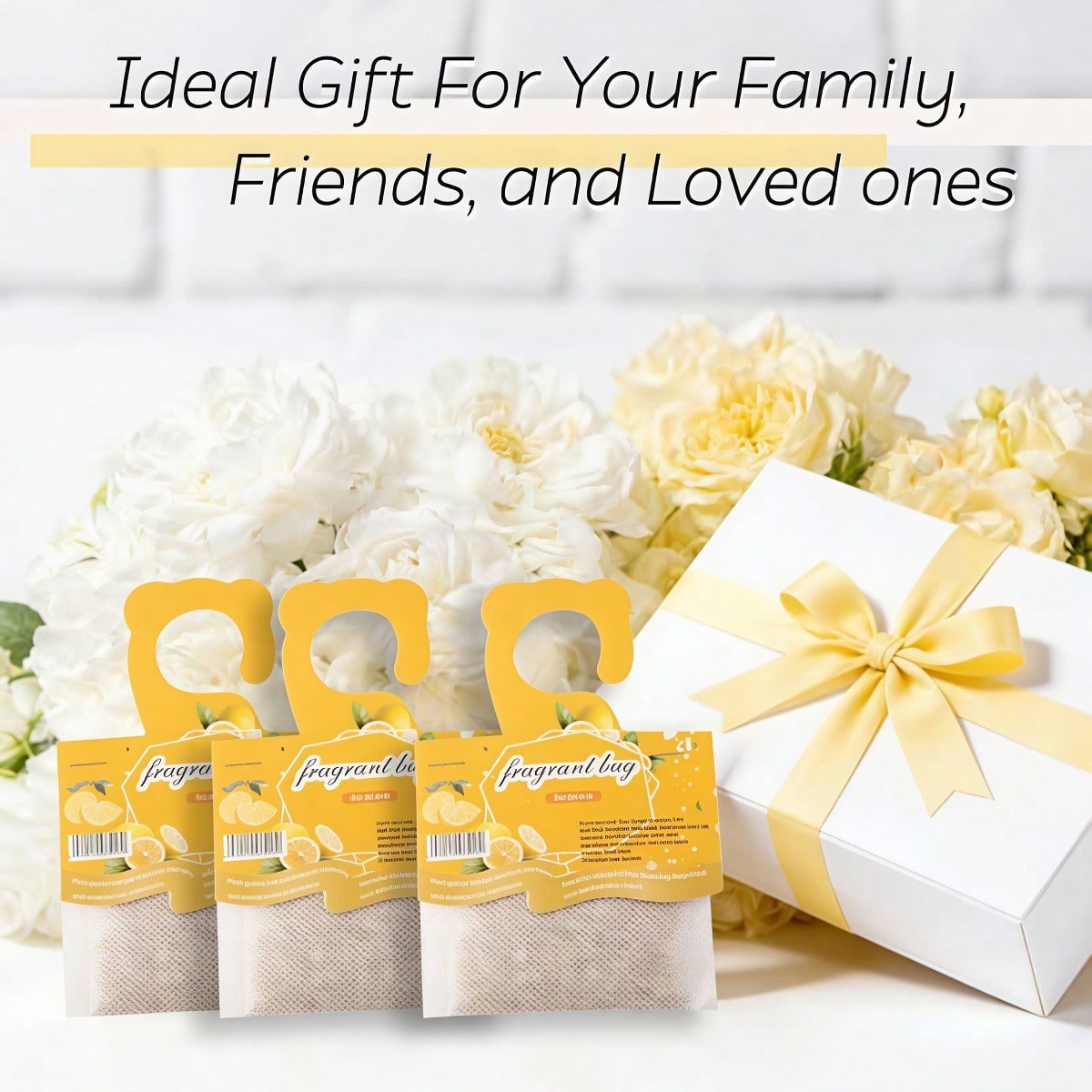Hanging Lemon Scented Sachets, - Home Fragrance Brands review and price