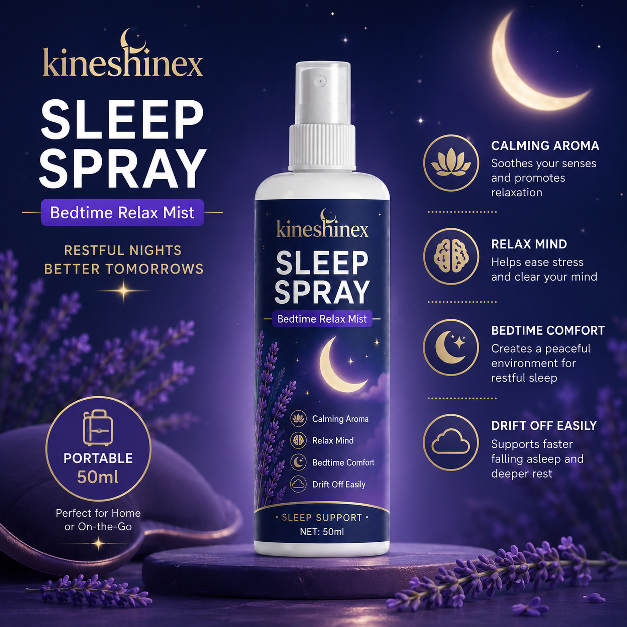 Sleep Spray – Bedtime Relax Mi - Lavender Pillow Spray review and price