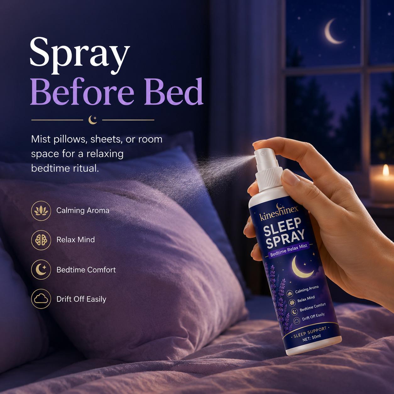 Sleep Spray – Bedtime Relax Mi - Lavender Pillow Spray review and price