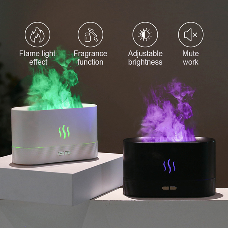 USB Desktop Flame Aroma Diffus - Home Fragrance Oil Diffuser review and price