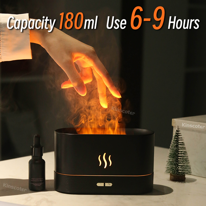 USB Desktop Flame Aroma Diffus - Home Fragrance Oil Diffuser review and price