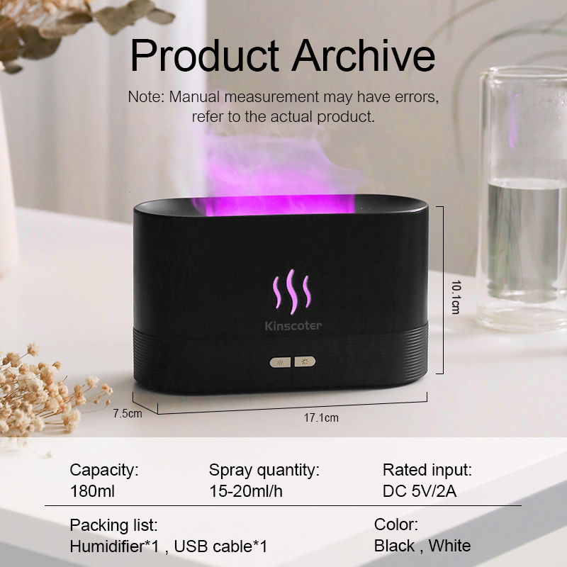 USB Desktop Flame Aroma Diffus - Home Fragrance Oil Diffuser review and price