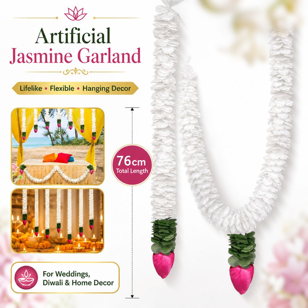 1/3Pcs Plastic Artificial Jasm - Home Fragrance Jasmine review and price